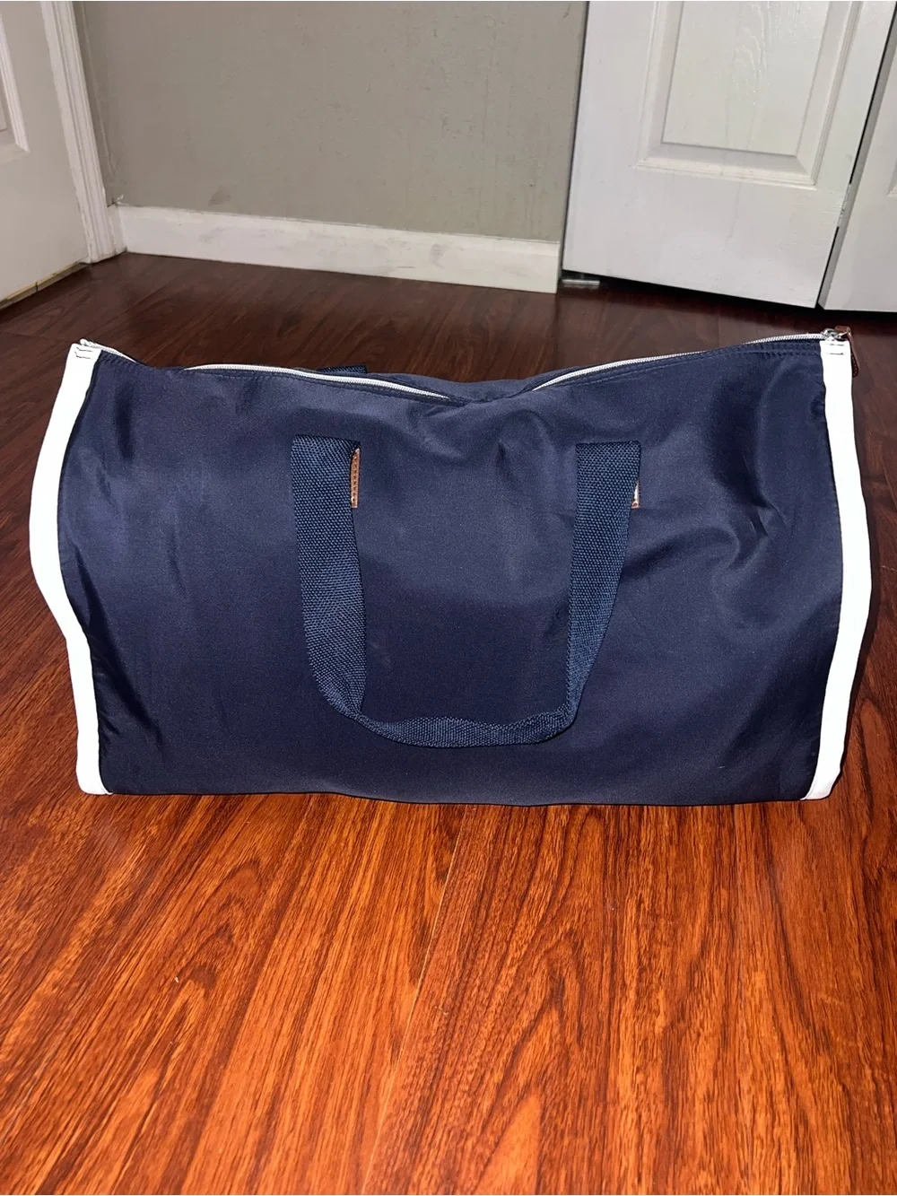 Polo by Ralph Lauren Navy Duffel with White Accents